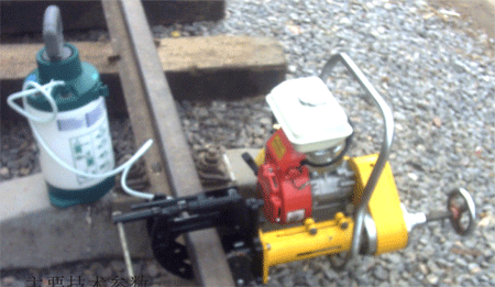 NRZ-32型内燃两用钢轨钻孔机
