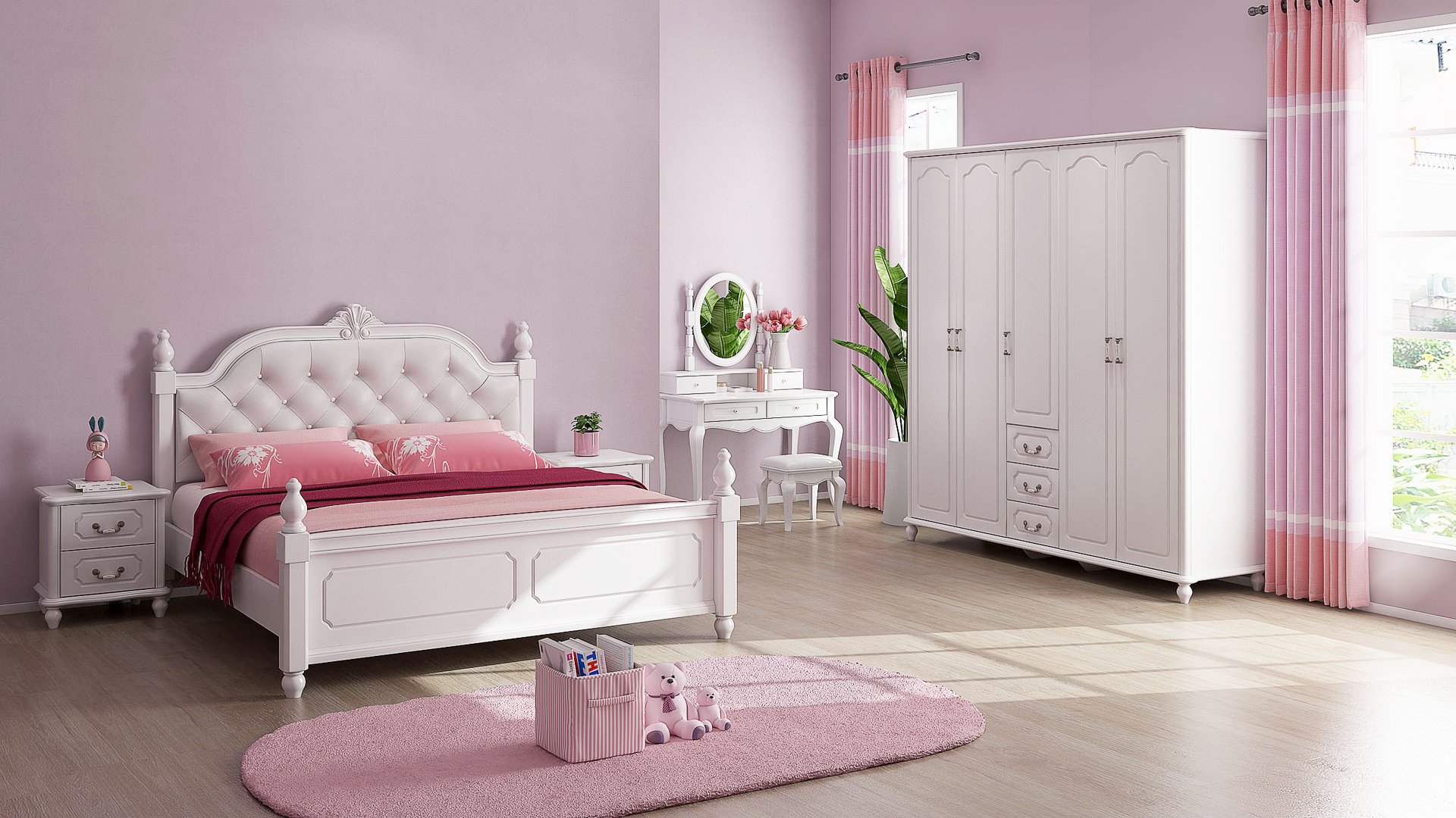 七彩城堡儿童家具